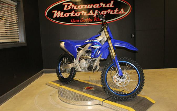 2026 Yamaha YZ 250F Team Yamaha Blue