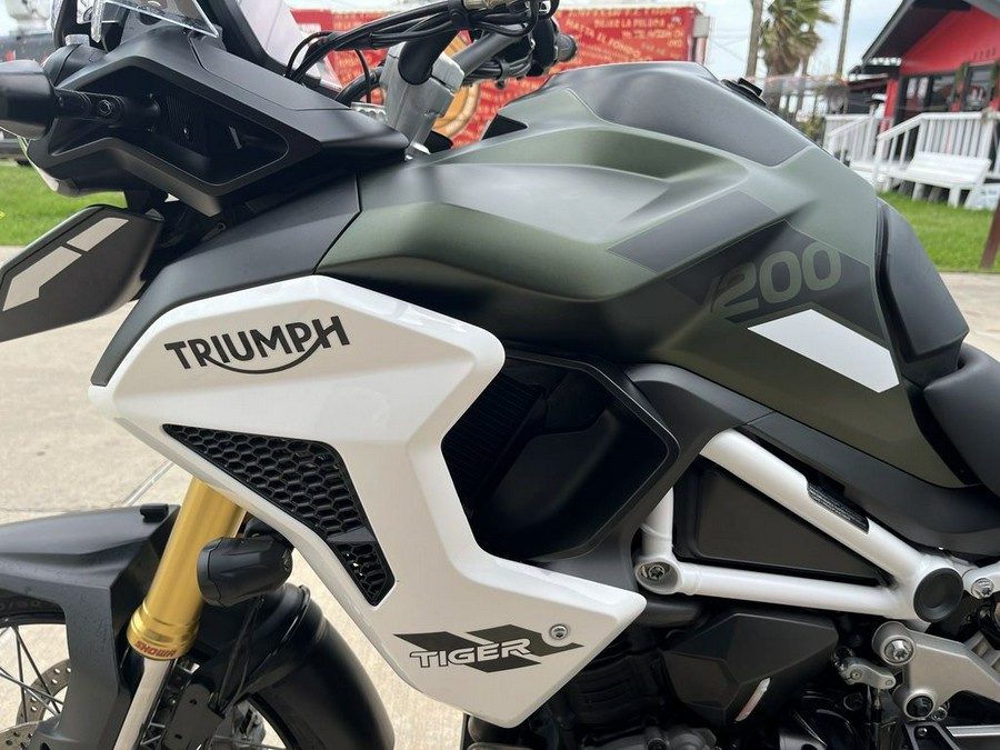 2023 Triumph Tiger 1200 Rally Pro Matte Khaki Green