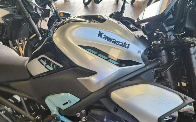 2025 Kawasaki Z900 ABS Galaxy Silver/Metallic Spark Black