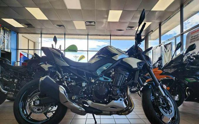 2025 Kawasaki Z900 ABS Galaxy Silver/Metallic Spark Black