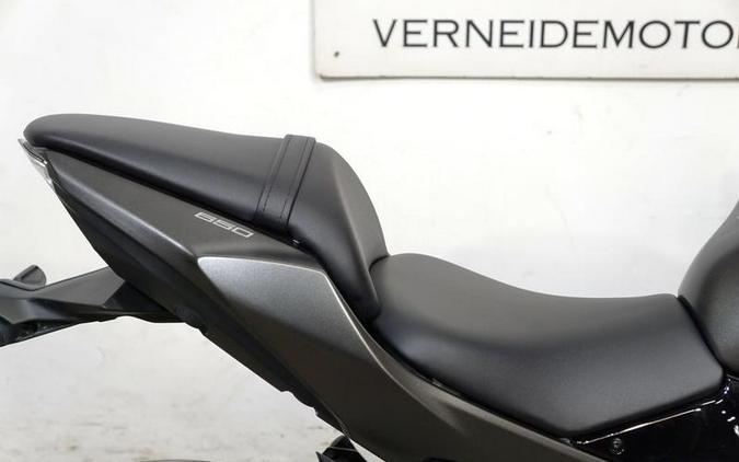 2024 Kawasaki Ninja® 650 Metallic Matte Dark Gray/Metallic Spark Black