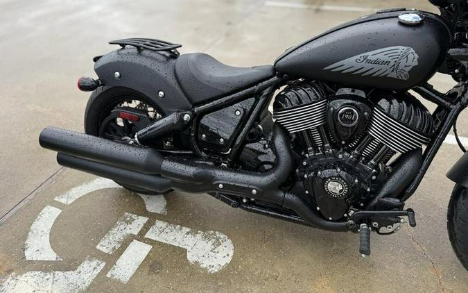 2023 Indian Motorcycle® Chief® Bobber Dark Horse® Silver Quartz Smoke