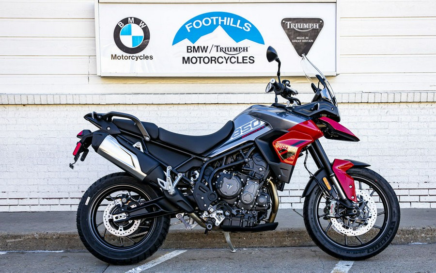 2024 Triumph Tiger 850 Sport Graphite/Diablo Red