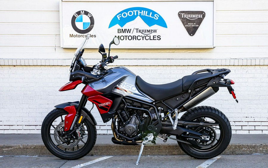 2024 Triumph Tiger 850 Sport Graphite/Diablo Red