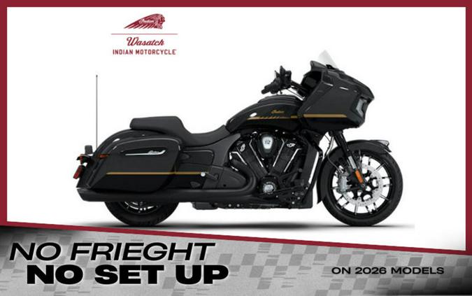 2026 Indian Motorcycle® Challenger® Dark Horse® 112 Black Crystal w/Black Metallic & Championship G