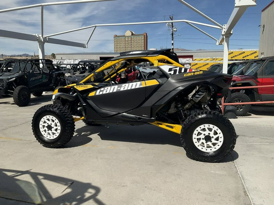2024 Can-Am Maverick R X RS Carbon Black & Neo Yellow X RS Triple Black