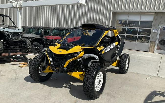2024 Can-Am Maverick R X RS Carbon Black & Neo Yellow X RS Triple Black