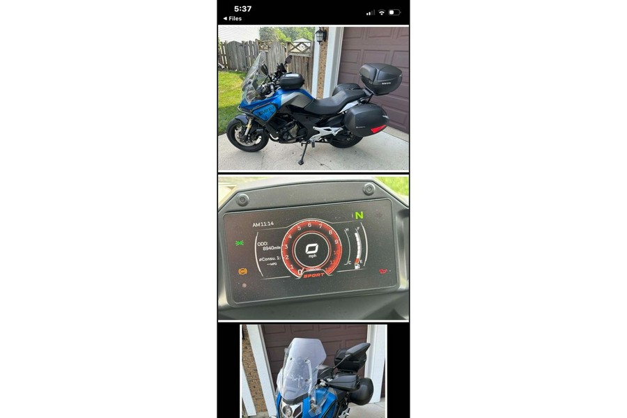 2022 650 ADVENTURA - BLUE - CFMOTO
