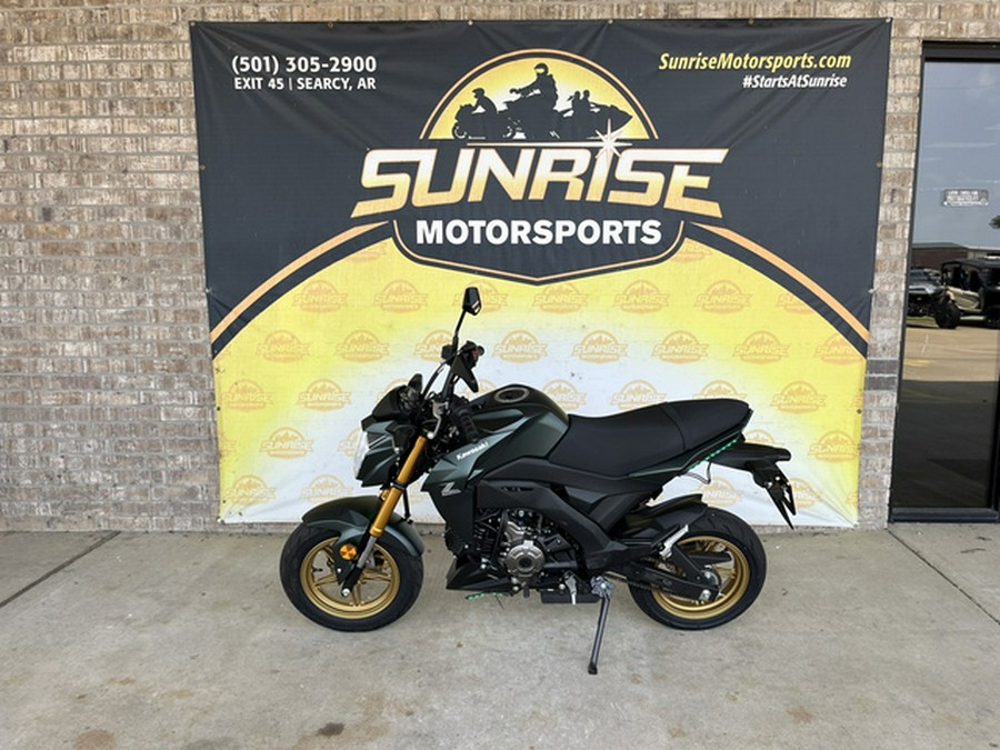 2025 Kawasaki Z125 PRO