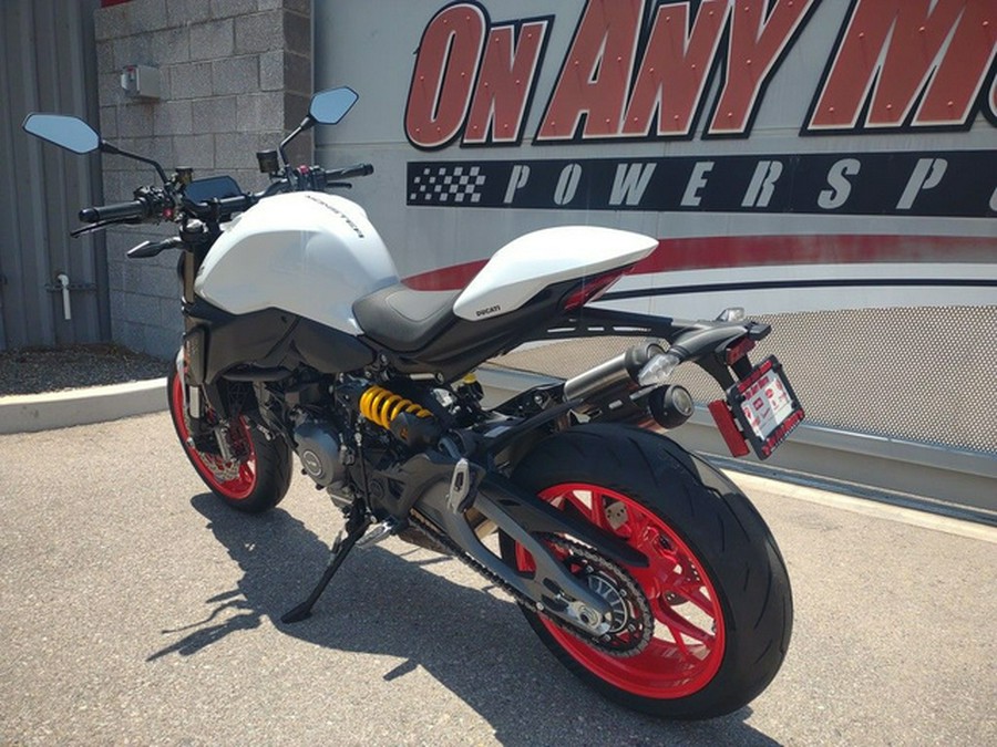 2027 Ducati Monster Plus Iceberg White