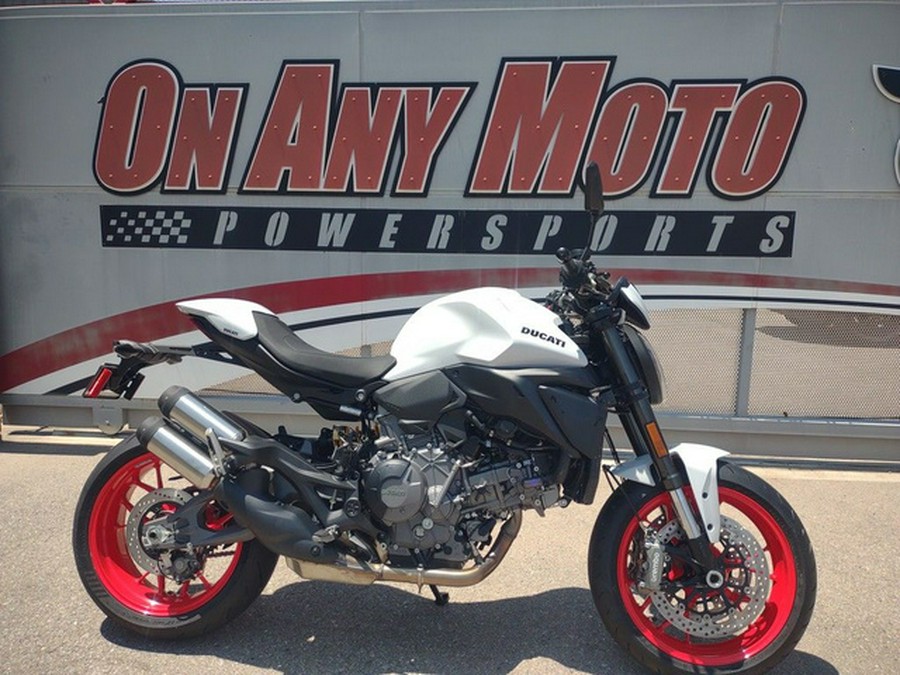 2027 Ducati Monster Plus Iceberg White