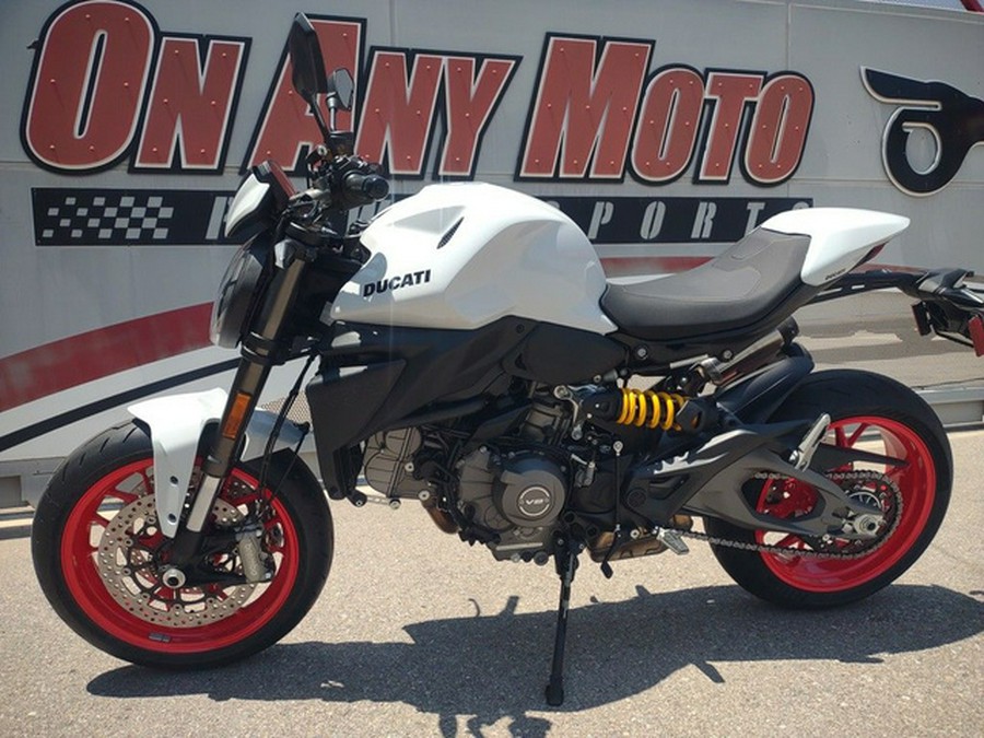 2027 Ducati Monster Plus Iceberg White