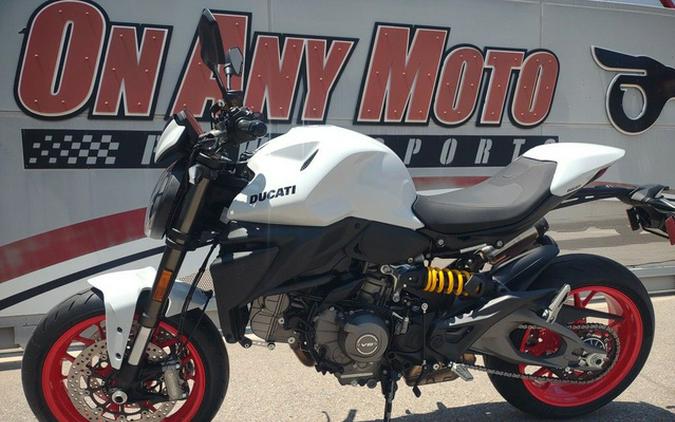 2027 Ducati Monster Plus Iceberg White