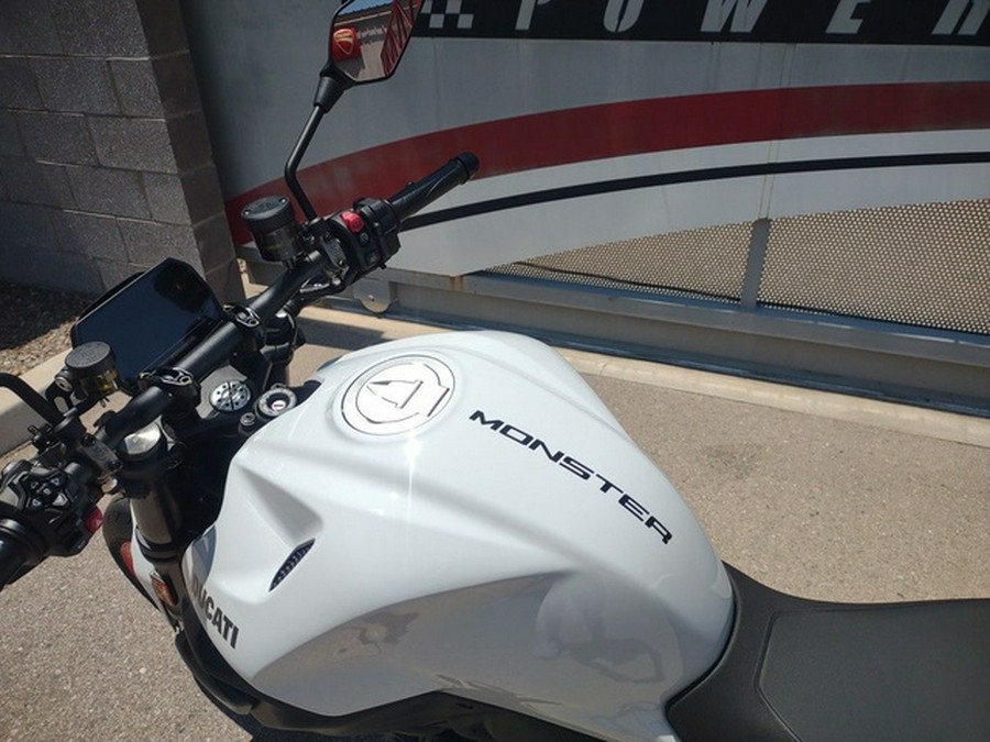 2027 Ducati Monster Plus Iceberg White