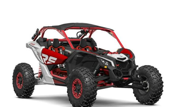 2024 Can-Am Maverick X3 X Rs Turbo RR Fiery Red & Hyper Silver