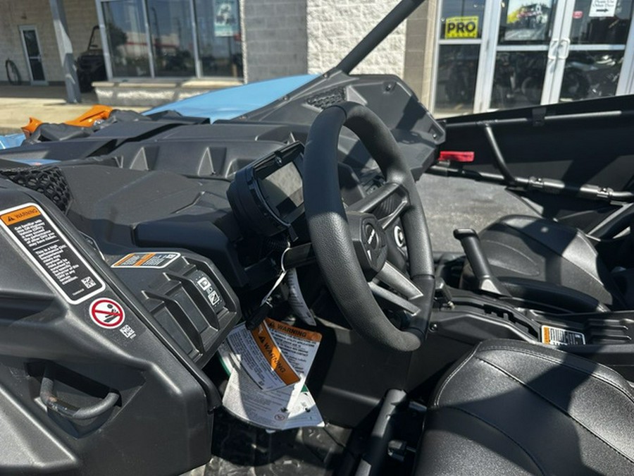 2026 Can-Am Maverick X3 DS Turbo Scandi Blue & Orange Crush