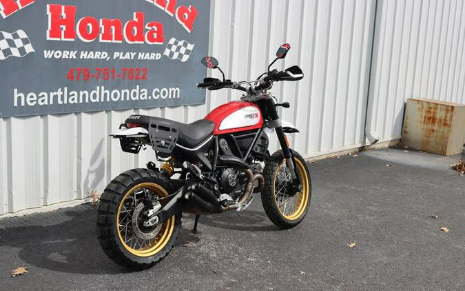 2018 Ducati Scrambler Desert Sled Red Dusk