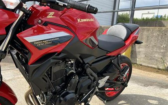 2022 Kawasaki Z650 50th Anniversary