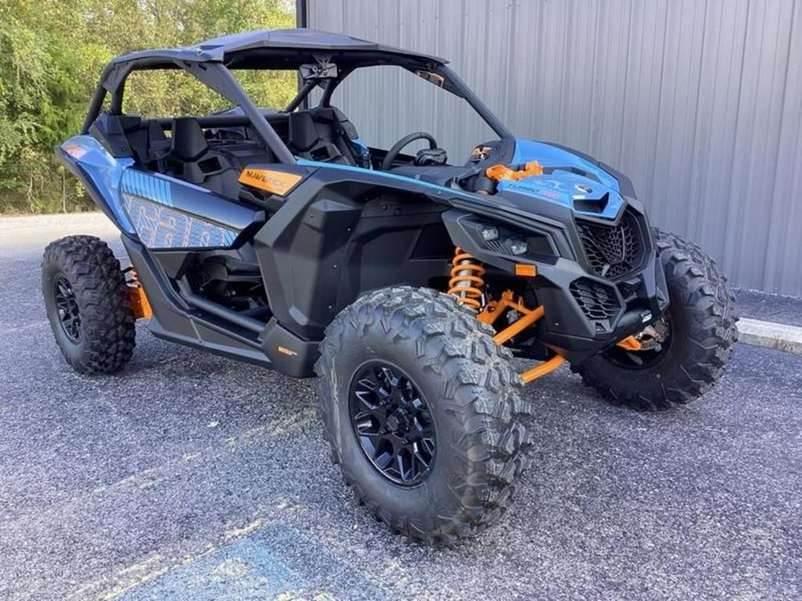 2026 Can-Am® Maverick X3 DS Turbo RR Scandi Blue & Orange Crush