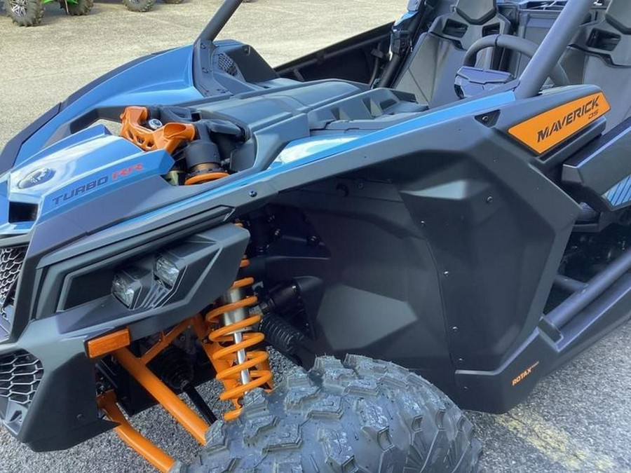 2026 Can-Am® Maverick X3 DS Turbo RR Scandi Blue & Orange Crush