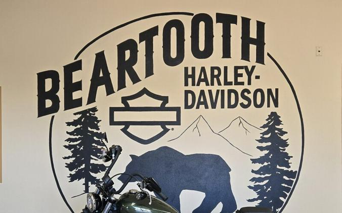 2026 Harley-Davidson® Street Bob® Olive Steel Metallic - Chrome w/Laced Wheels