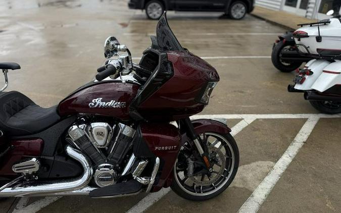 2025 Indian Motorcycle® Pursuit® Limited 112 w/PowerBand Audio Heavy Metal with Black Metallic