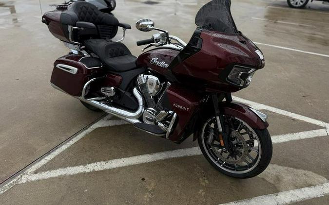 2025 Indian Motorcycle® Pursuit® Limited 112 w/PowerBand Audio Heavy Metal with Black Metallic