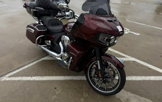 2025 Indian Motorcycle® Pursuit® Limited 112 w/PowerBand Audio Heavy Metal with Black Metallic