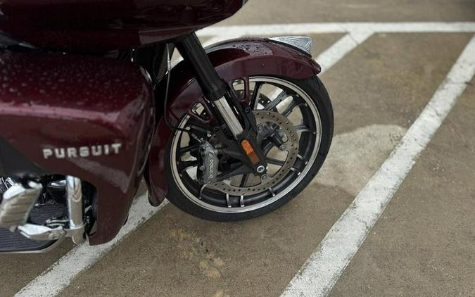 2025 Indian Motorcycle® Pursuit® Limited 112 w/PowerBand Audio Heavy Metal with Black Metallic