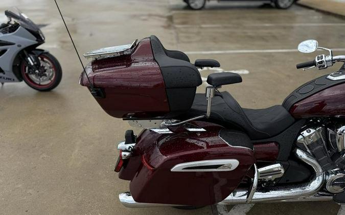 2025 Indian Motorcycle® Pursuit® Limited 112 w/PowerBand Audio Heavy Metal with Black Metallic
