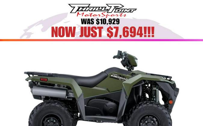 2025 Suzuki KingQuad 750AXi Power Steering
