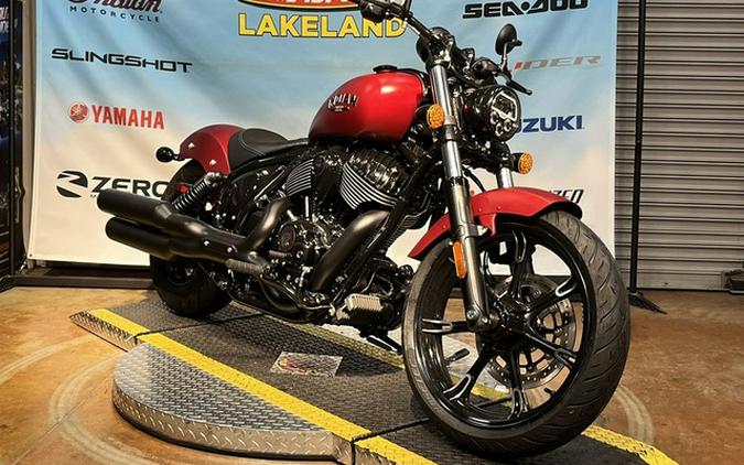 2025 Indian Chief Dark Horse Sunset Red Smoke