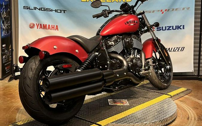 2025 Indian Chief Dark Horse Sunset Red Smoke
