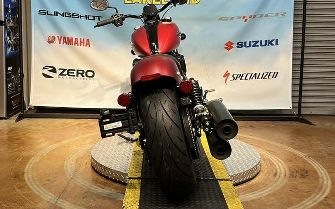 2025 Indian Chief Dark Horse Sunset Red Smoke
