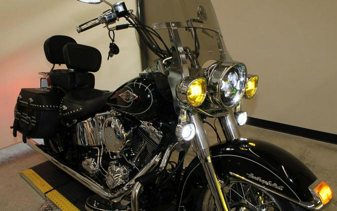 Used 2010 Harley-Davidson Heritage Softail Classic FLSTC Motorcycle For Sale In Miami, Florida