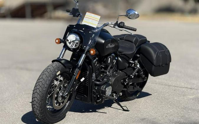 2025 Indian Motorcycle® Super Scout® Black Smoke with Graphics