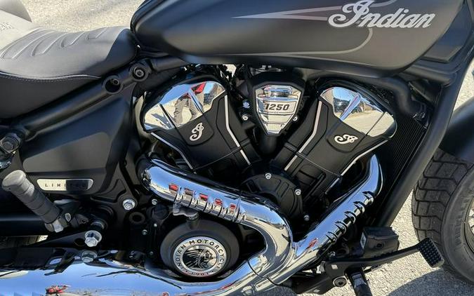 2025 Indian Motorcycle® Super Scout® Black Smoke with Graphics