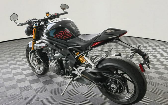 2025 Triumph Speed Triple 1200 RS Jet Black