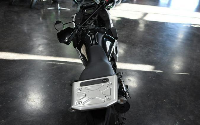 2025 Kawasaki KLR650 S Pearl Crystal White/Metallic Carbon Gray Pearl Crystal WhiteMetallic Carbon Gray