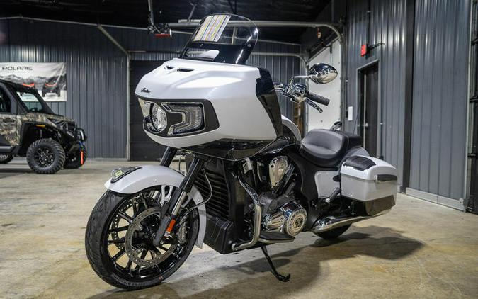 2024 Indian Motorcycle® Challenger® Limited with PowerBand Audio Package Ghost White Metallic