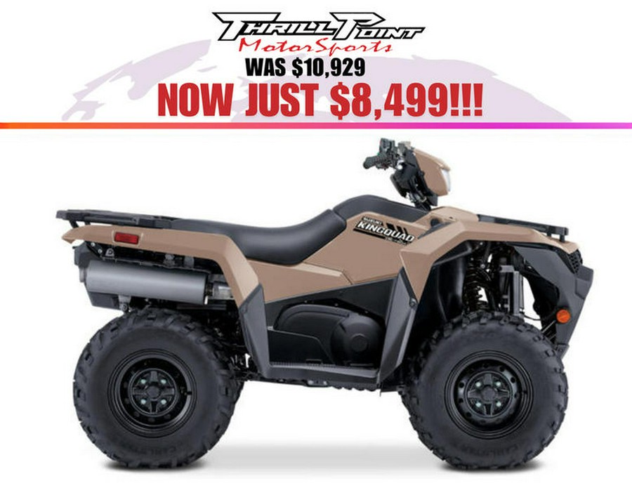 2025 Suzuki KingQuad 750AXi Power Steering