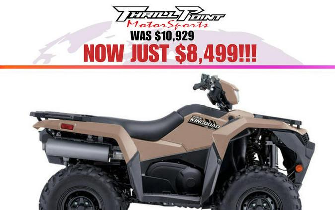 2025 Suzuki KingQuad 750AXi Power Steering