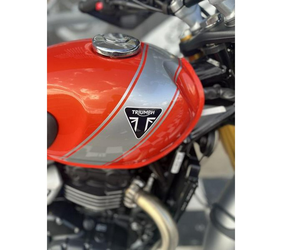 2026 Triumph Scrambler 400 X Baja Orange/Aluminium