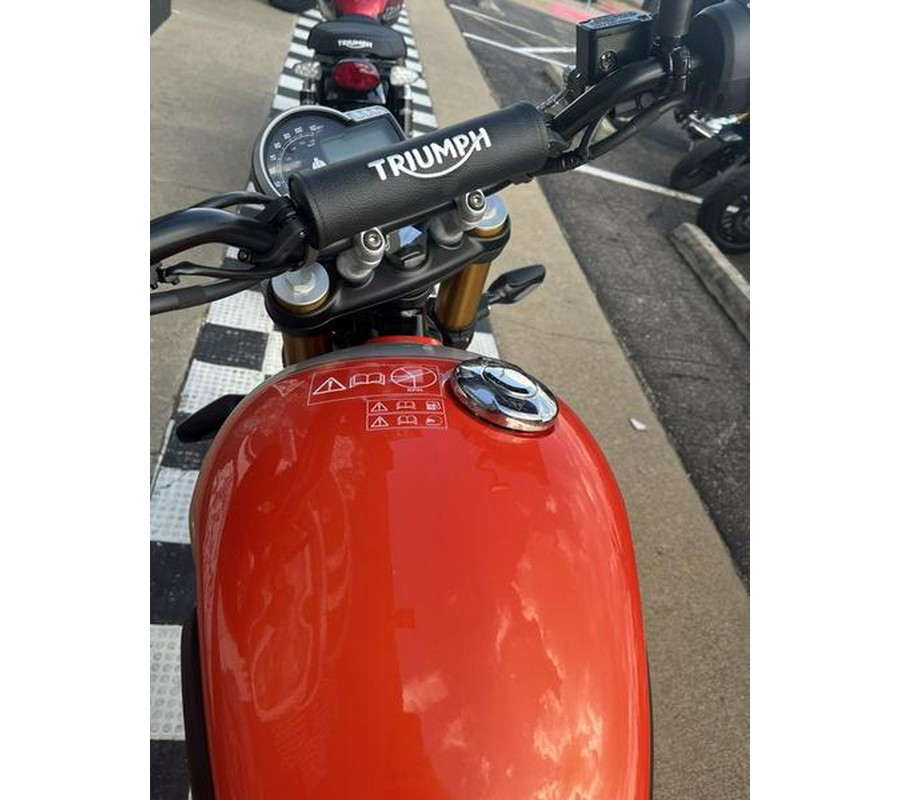 2026 Triumph Scrambler 400 X Baja Orange/Aluminium