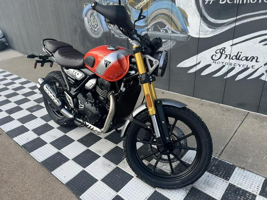 2026 Triumph Scrambler 400 X Baja Orange/Aluminium
