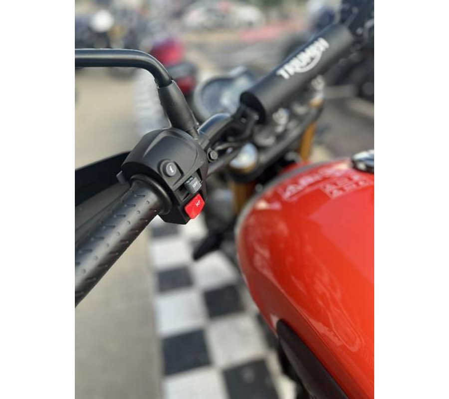 2026 Triumph Scrambler 400 X Baja Orange/Aluminium