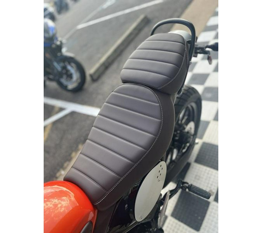 2026 Triumph Scrambler 400 X Baja Orange/Aluminium