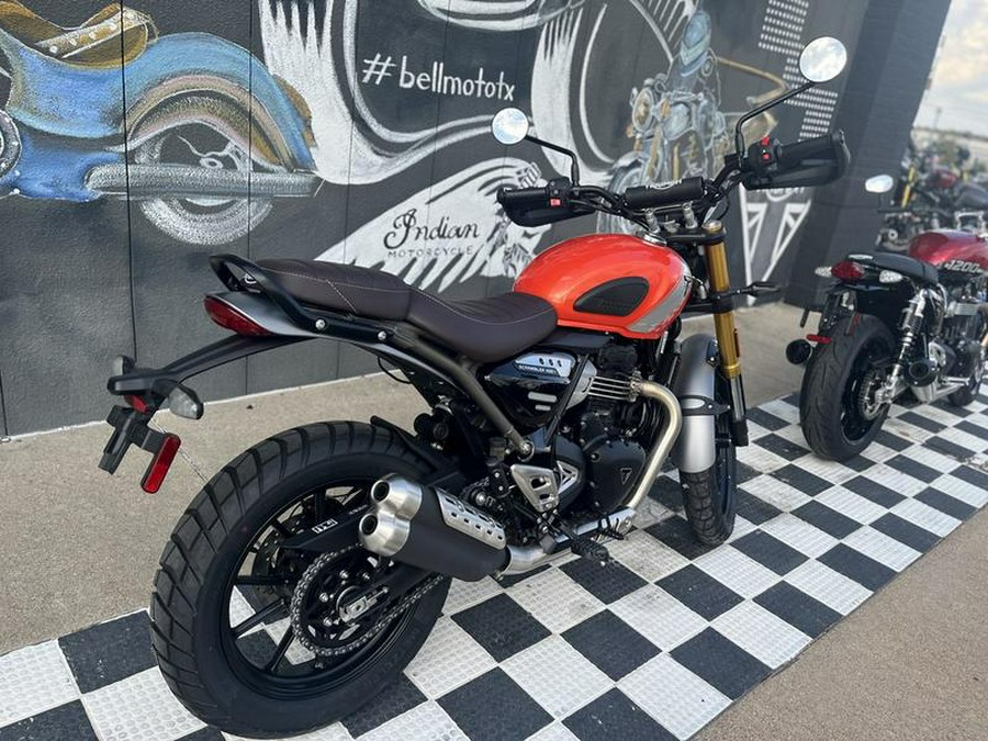 2026 Triumph Scrambler 400 X Baja Orange/Aluminium