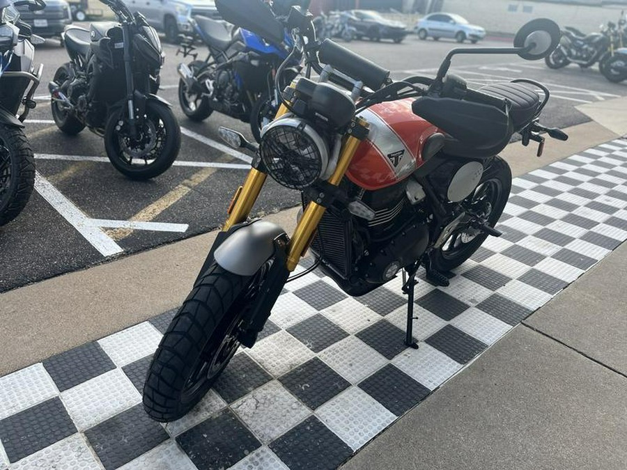 2026 Triumph Scrambler 400 X Baja Orange/Aluminium