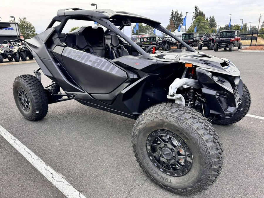 2024 Can-Am® Maverick R X RS with Smart-Shox Triple Black